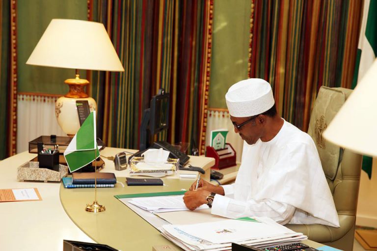 President-Buhari-First-Day-in-Aso-Villa-2015-768×511